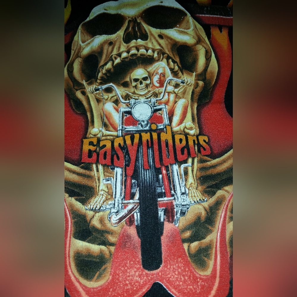 VINTAGE EASYRIDERS MOTORCYCLE T-SHIRT VTG TEE